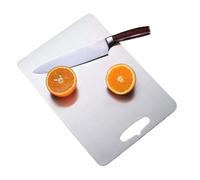 Stainless Steel Cutting Board - Food-Grade, Clear Scale, Non-Stick | Chopping Board For Kitchen Gadgets | Meat Vegetables Fruits