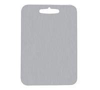 Stainless Steel Cutting Board | Tarnish - & Implement - Considerate Area for Quiet Chopping | Secure Hold Chopping Board for Meat/Vegetables/Bread | 3 Sizes with Easy - Grip (25 x 36)