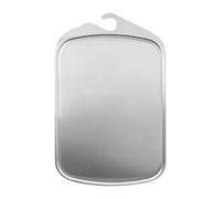 Stainless Steel Cutting Board - Thick Odor-Proof Kneading Plate | Hangable Design With Raised Border Scratch-Resistant And Dishwasher-Safe For Cutting Meat Cheese Vegetables Bread Fruit And Fo