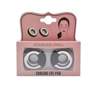 Stainless Steel Dark Circle Ice Pack, Eye Bags Packs Skin Cares Tool, 5.12x5.31x0.79 Inch Smooth Ergonomic & Instant Cooling Effect, Facial Care Tools for Women Mom Daughter Girlfriend Beauty Routine