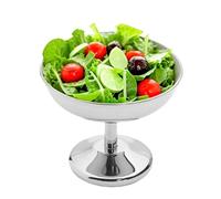 Stainless Steel Dessert Bowl - Stainless Steel Dessert Bowls for Serving | Space-Saving Storage Jars | Versatile Kitchen Helpers | Suitable Snacks Pudding Parfait Banana Mousse Fruit