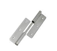 Stainless Steel Detachable Split Hinge Bathroom Toilet Door and Window Small Loose-Leaf Folding 1Pcs(SUS304 a pair)