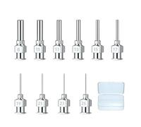 Stainless Steel Dispensing Needle with Reinforced Base for Quick Replacement in Production Lines Tip Needle