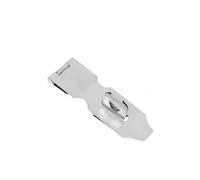 Stainless Steel Door Hasps Anti Theft Hasp Staple Shed Latch Suitcase Wood Cabinet Home Lever Clasp Buckle(7.4CM,4PCS)