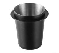 Stainless Steel Dosing Cup 58mm for per espresso Machine Stainless(Black 51mm)