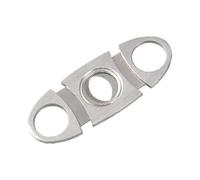 Stainless Steel Double-edged Cigar Cutter, Portable Cigar Cutter, 1 Piece Edition 0618