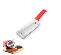 Stainless Steel Dual Blade Julienne Cutter, Cabbage Slicer Shredder, Multifunctional Double-Layer Vegetable Cutter For Kitchen Use (Red*1pcs)