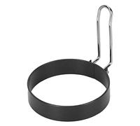 Stainless Steel Egg Ring Form | Non - Stick Round Egg Frying Form with Handle | Excellent for Breakfast Creations/Pancakes/Burgers | Easy to Maintain, BPS -