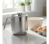 Stainless Steel Egg Separator Yolk White Divider(Large) | Quick yolk separation, efficient design, minimizes mess, essential baking tool, construction