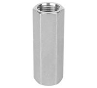 Stainless Steel Flow Check Valve | BSPP Female Thread One Way Valve for Water/Gas/Oil Pipes | Hex Design for Easy Installation | 1/8, 1/4, 3/8, 1/2 Inch Options (1/2”)