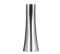 Stainless Steel Flower Vase Silver Colored Metal Modern Flower Vases