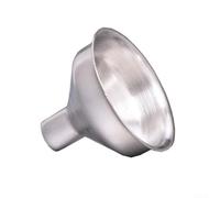 Stainless Steel Funnel for Hip Flask Small Mouth(S) | Smooth edges, mess-free pouring, fits hip flasks, 37x25mm size, silver finish