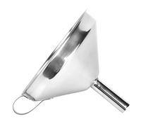 Stainless Steel Funnel, Screen Filter and Fine Mesh Strainer, Oil Transfer Funnel, Compact Versatile Design for Kitchen Use, Spices, Canning, Brewing, 4.13x4.72 Inches