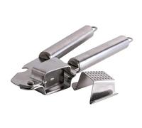 Stainless Steel Garlic Press | Protective Manual Garlic Mincer with Ergonomic Handle | Effortless Garlic Crusher for Kitchen/Cooking/Home | Simple to Maintain Design