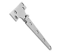 Stainless Steel Gate Hinges - 316 Cast Strap, Rust Resistant Fence Fitting, Wrought Door Hardware, Heavy Duty Shed Accessory, Resistant Design | Wooden Yard Barn Door Use for Outdoor