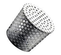 Stainless Steel Gutter Guard - 50MM Drain Pipe Filter Cap | 304 Stainless Steel Leaf Guard Prevention Protective Screen - Downpipe Ditch Protection | Home Shed Outdoor Use