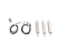 Stainless Steel Heat Plates for per charbroil 2 Burner Grill | Fits 2 burner models 463625217, 463625219, prevents rust, ensures even cooking, steel build