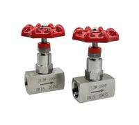 Stainless Steel High Pressure Needle Globe Valve J13-160P 1/4" 3/8" 1/2" Female Thread Needle Valve(3/8")