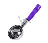 Stainless Steel Ice Cream Scoop with Comfortable Non Slip Handle and Release Lever for Home Kitchen Dessert Shop Cafe Restaurant Food Grade Plastic Handle Available in 9 Sizes (4,2 cm)