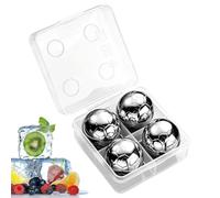 Stainless Steel Ice Reusable Refreezable Metal Cooling Rocks