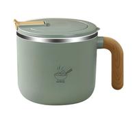 Stainless Steel Insulated Food Container - 1.55L Large Capacity Leak Proof Thermal Container, 304 Stainless Steel Foods SGrade PP, Keeps Food Fresh Warm | Portable Hot Foods Jar For Fruit Snacks