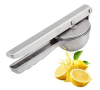 Stainless Steel Juicer - Manual Lemon Lime Press, Ergonomic Non Slip Grip