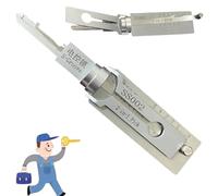 stainless steel key decoder,2 in 1 decoder e pick tools,key decoder,duplicatore chiavi auto,2-in-1 pick decodificatore chiave,2-in-1 pick lettor,decodificatore chiave pick per serratura-SS002 1PCS