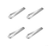 Stainless Steel Kitchen Tweezers 4pcs Fish Bone Remover | precision tips, removes fine hairs easily, per ideal for detailed grooming tasks, steel build