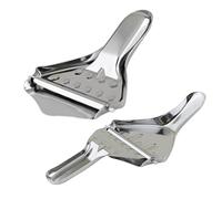 Stainless Steel Lemon Squeezer - Heavy Duty Food-Grade Metal, Ergonomic Design | Manual Citrus Press Kitchen Gadget for Home Fruit Juicing Orange Lemon Lime Efficient Easy Use