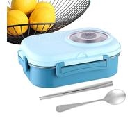 Stainless Steel Lunch Box - 3 Compartment Food Container, Portable Meal Storage | Lunch Food Organizer System, Reusable Multi Section Box for Kids Adults Truck Drivers Fitness Enthusiasts Busy Profess