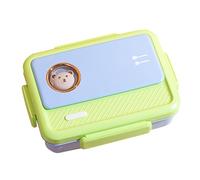 Stainless Steel Lunch Box - Leakproof Food Sandwich Storage Container | Metal Lunch Box | Food Containers | Metal Portable With Airtight Lid And Compartments For Salad Sandwich Meal Men