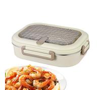 Stainless Steel Lunch Container | Meal Carrier With Chopsticks | Stainless Steel Food Container Lunch Box, Kitchen Storage & Organisation For Commuting Fruits Soup Snacks Sandwiches Vegetables