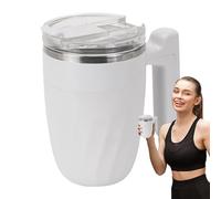 Stainless Steel Magnetic Mug, Automatic Stirring Coffee Cup, 12 Oz Mixing Mug with USB Recharge, Metal Electric Cup, Kitchen Accessory with Easy Use, Home Indoor Tool for Chocolate Tea