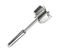 Stainless Steel Meat Masher - 6 Leaf Ground Beef Chopper
