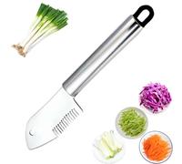 Stainless Steel Multi-purpose Julienne Peeler,Vegetable Juliennes Slicer Handheld,Precision Julienne Blade,Quick Easy Kitchen Shredder Tool,Comfortable Handle & Hanging Hole for Carrot,Cucumber (1pcs)