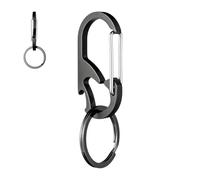 Stainless Steel Opener - Bottle Keychain Gadget Tool, Wine Keyring, Portable Accessory | Home Bar Bartender Wedding Party Favors Women Men Senior Kitchen Drinking Entertainment Use