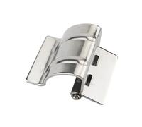 Stainless Steel Or Iron Welded Concealed Hinge for Equipment Cabinet Doors Heavy Duty Hidden 1Pcs(304 SS (Medium size))