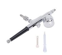 Stainless Steel Painting Tool, Pressure Air Brush with 10Lmin/ Spray, 30MPa Output Pressure for Model Coloring, Art, DIY, Includes Wrench, Dropper, User Manual