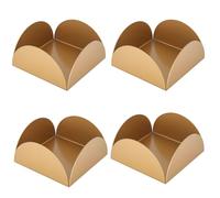 Stainless Steel Paper Towel Holder - Square Vertical Napkin Dispenser Modern Tabletop Tissue Stand Portatovaglioli(Golden)