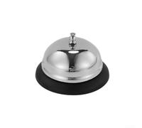Stainless Steel per service Bell 8.5cm Loud Ring Stainless Steel(Big Silver)