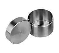 Stainless Steel Pill Case | Waterproof Airtight Pill Organizer 10-50ml | Portable Metal Storage Box For Medicine, Tea, Fitness, Travel | Personal Ṕill Container For Daily Use And Out