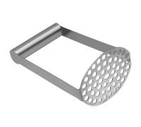 Stainless Steel Potatoes Masher - Stainless Steel Masher for Mashed Potatoes, Heavy Duty Kitchen Tool for Mashing Potatoes, Avocados, Beans, Meat - Cooking Utensil for Smooth Mashed Foods