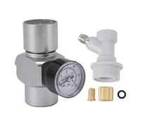 Stainless Steel Pressure Regulator 0-60 PSI | Precise Control for Homebrew Beer/Draft Systems/Water Lines | Multi - Functional Water Pressure Reducing Valve