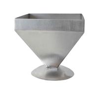 Stainless Steel Pyramid Mold - Stainless Steel Pagoda Meat Dishes Mold, Reusable Heat-Resistant Shaper Cooking Baking Mould For Dessert Cake Rice Chinese Zongzi Pastries Cold Salads