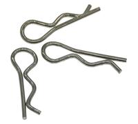 Stainless Steel R-Shaped Spring Cotter Pin,1.2-4mm Dia Hardware