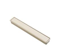Stainless Steel Recessed Handles | Multicolor 99mm/164mm Size: For Kitchen Cabinetry, Sliding Doors, Marine Office Use(Beige 164mm)