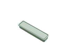 Stainless Steel Recessed Handles | Multicolor 99mm/164mm Size: For Kitchen Cabinetry, Sliding Doors, Marine Office Use(Green 99mm)