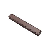Stainless Steel Recessed Handles | Multicolor 99mm/164mm Size: For Kitchen Cabinetry, Sliding Doors, Marine Office Use(Coffee 164mm)