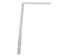 Stainless Steel Right Angle Ruler, 90 Degree L Shaped Framing Measurement Square Tool Woodworking Corner Ruler For Carpenters (500mm*250mm)