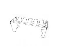 Stainless Steel Roasting Rack for Chicken Legs Portable Grill Stand Silver Drumstick Rack